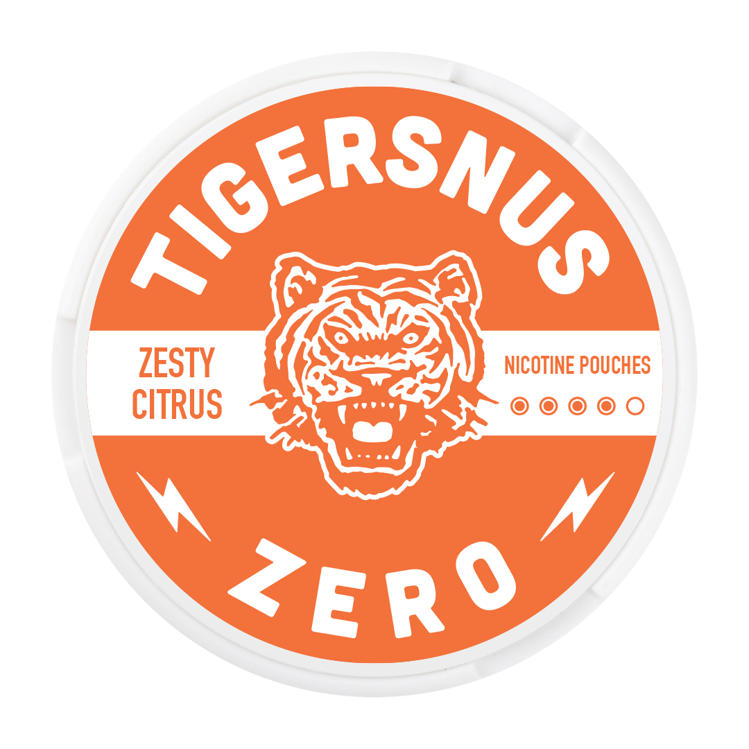 TIGERSNUS ZERO ZESTY CITRUS