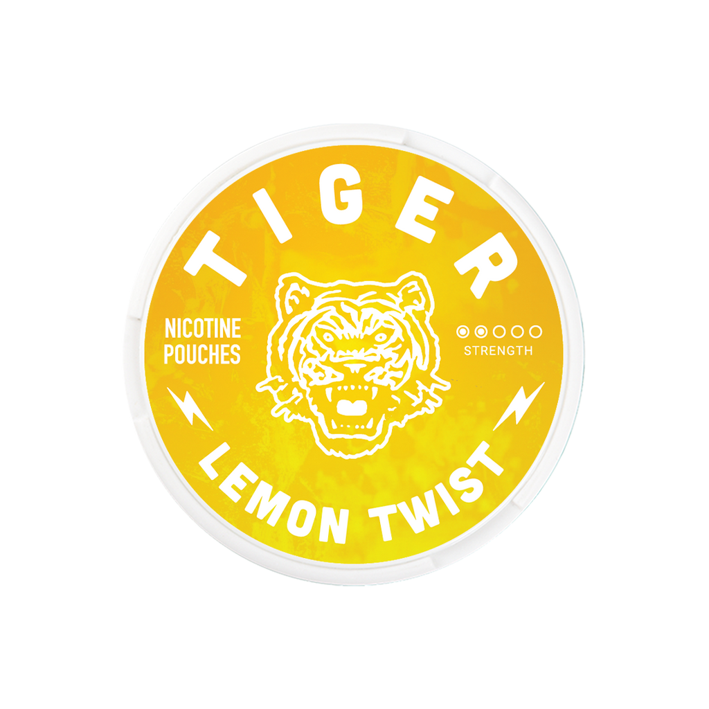 Nicotine Pouch 6mg TIGER Lemon Twist Tobacco-Free 20 Pouches
