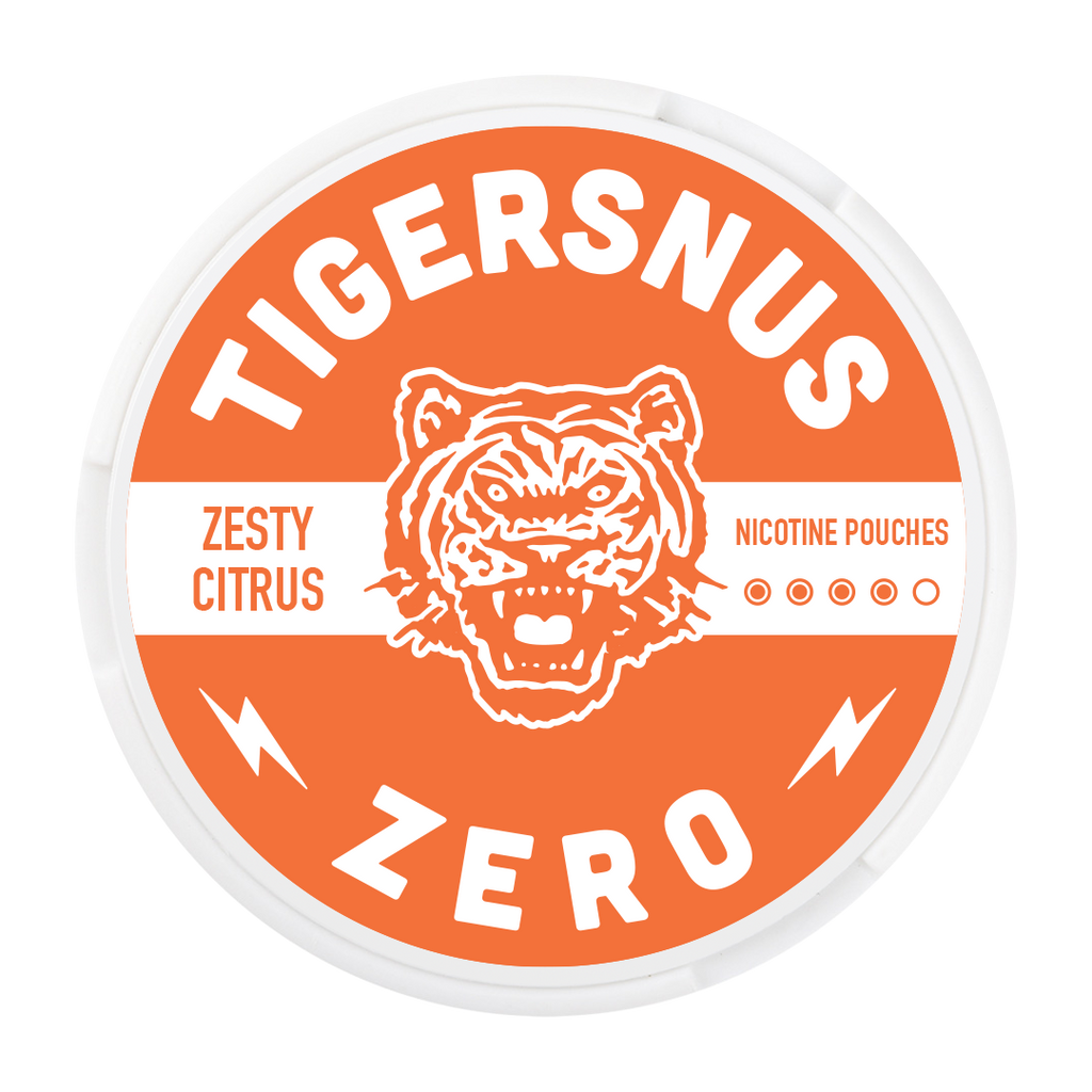TIGERSNUS ZERO ZESTY CITRUS