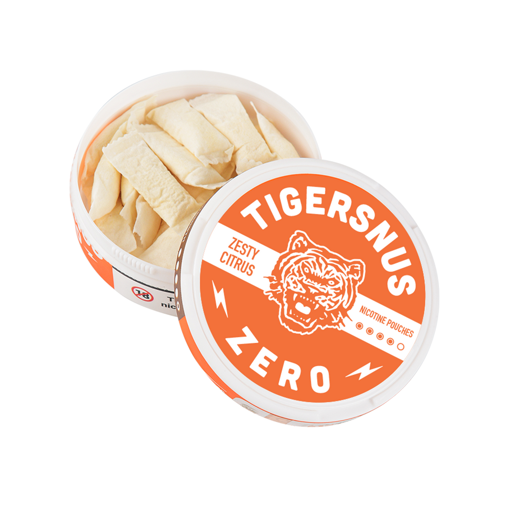 TIGERSNUS ZERO ZESTY CITRUS
