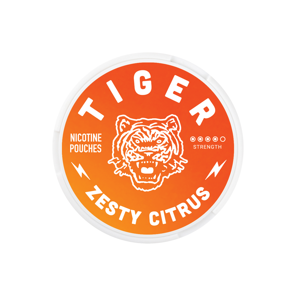 TIGERSNUS ZERO ZESTY CITRUS