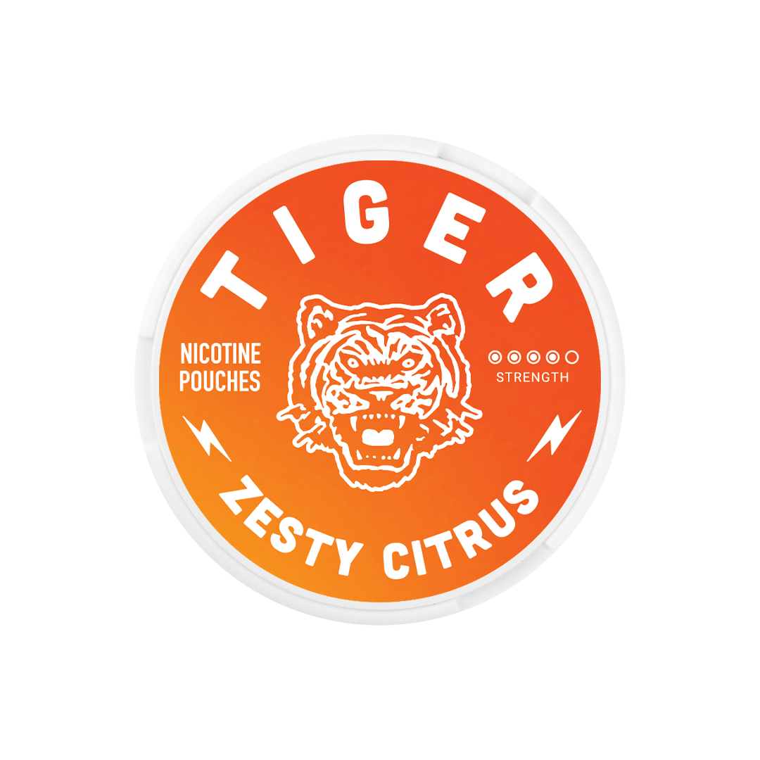 TIGERSNUS ZERO ZESTY CITRUS