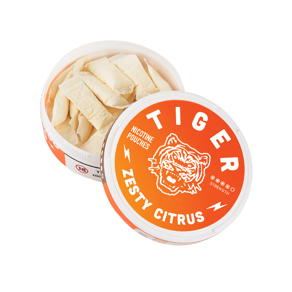 TIGERSNUS ZERO ZESTY CITRUS