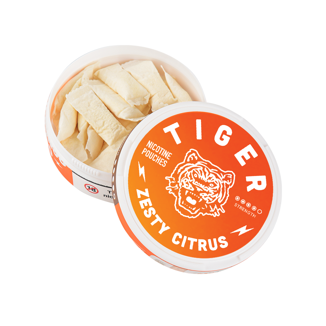 TIGERSNUS ZERO ZESTY CITRUS